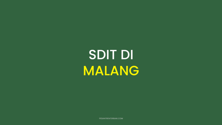 SDIT di Malang